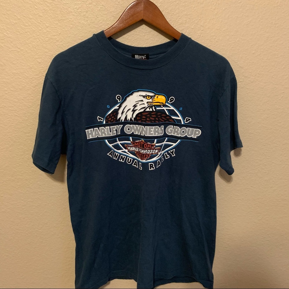 Vintage Harley Davidson 1994 Owners Group T-shirt